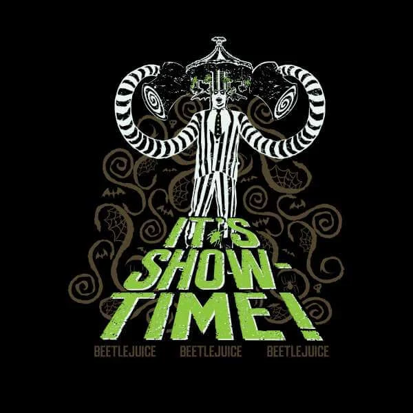 Beetlejuice It's Show-Time Hoodie - Black