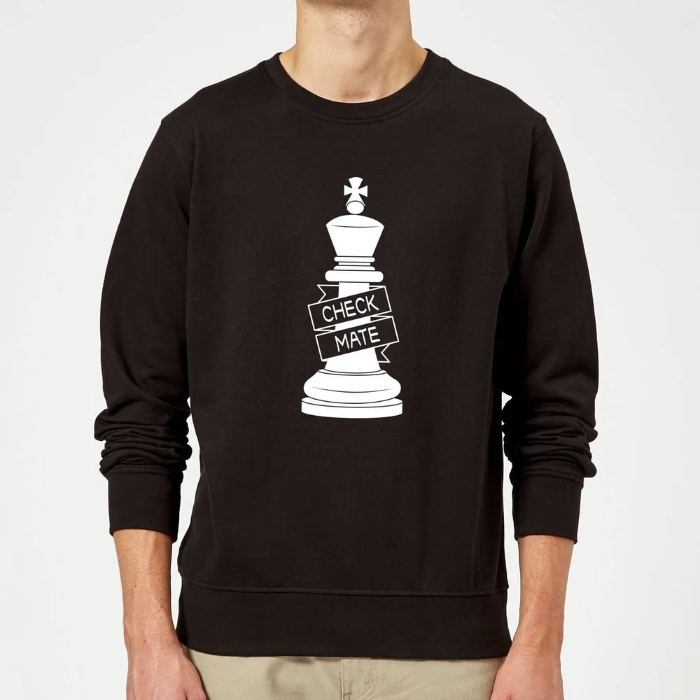King Chess Piece Sweatshirt - Black - S - Black Image 1