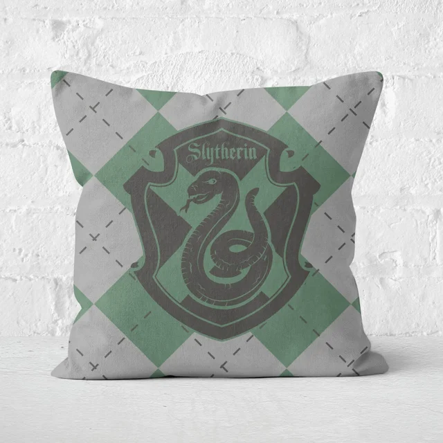 Harry Potter Slytherin Square Cushion