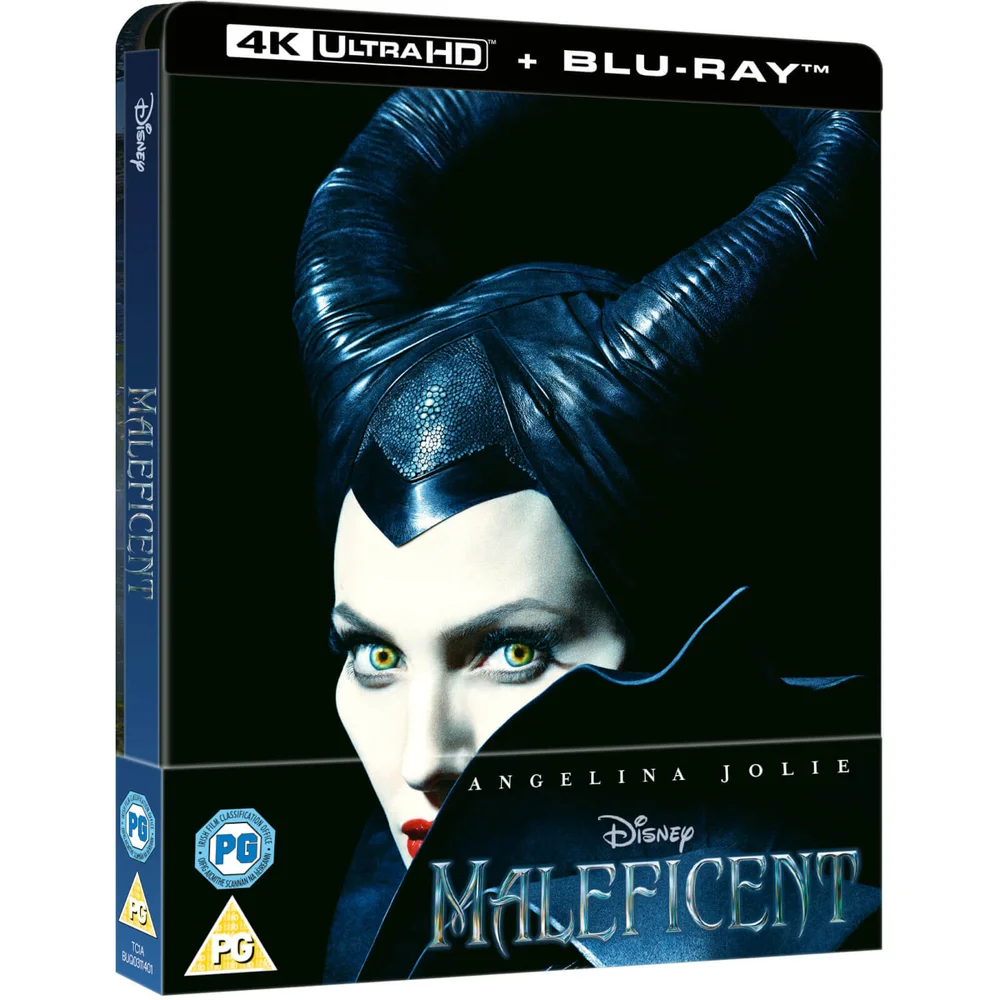Maleficent – 4K Ultra HD Zavvi Exclusive Steelbook (Includes 2D Blu-ray) Image 1