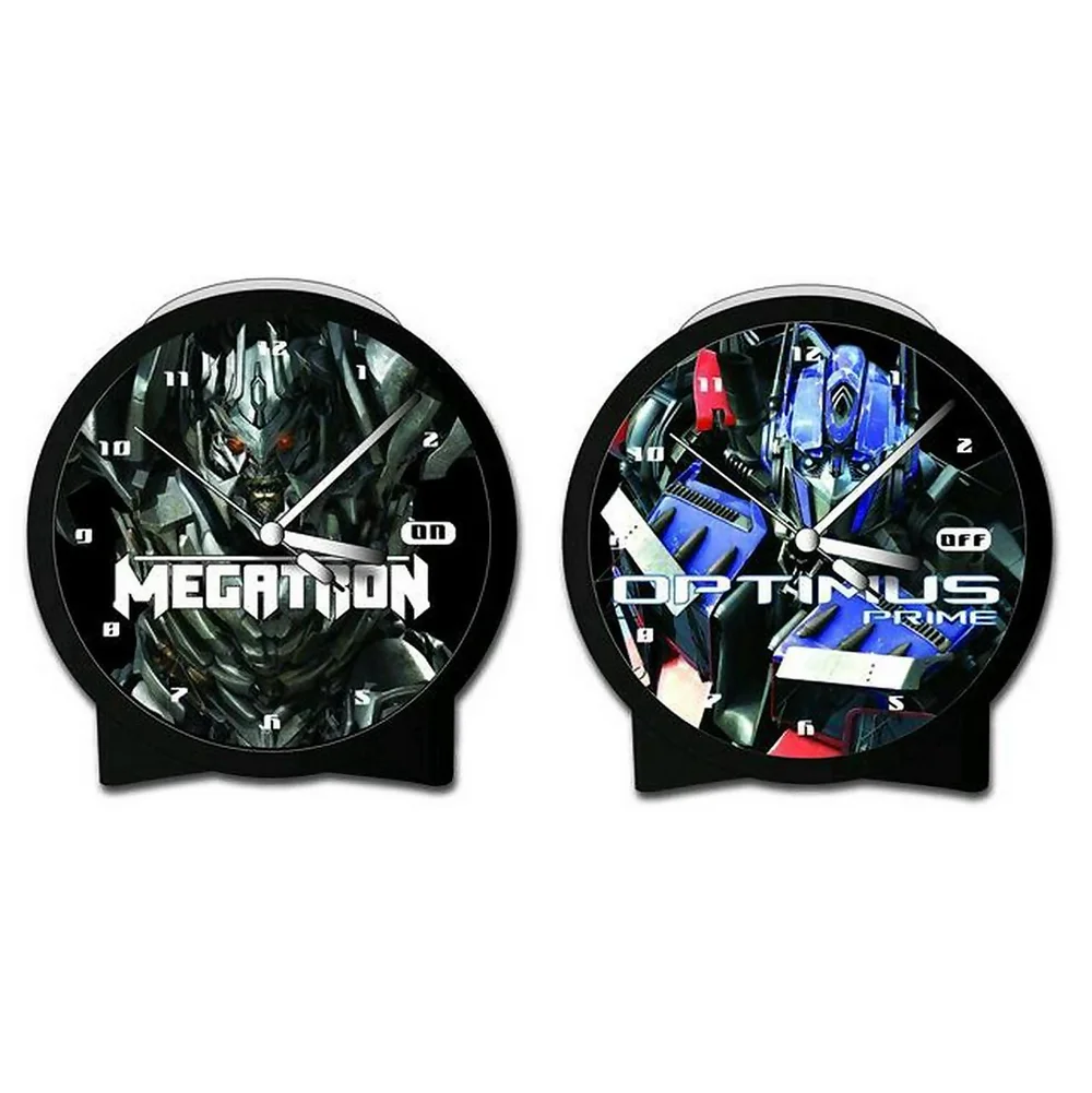 Transformers 2 Optimus/Megatron Len Alarm Clock Image 1
