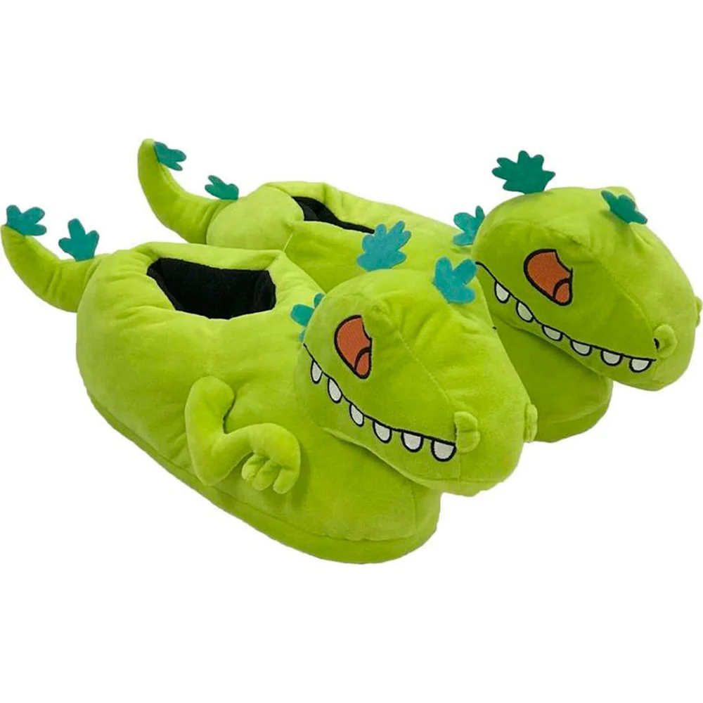 Rugrats Reptar Plush Slippers - S-M Image 1