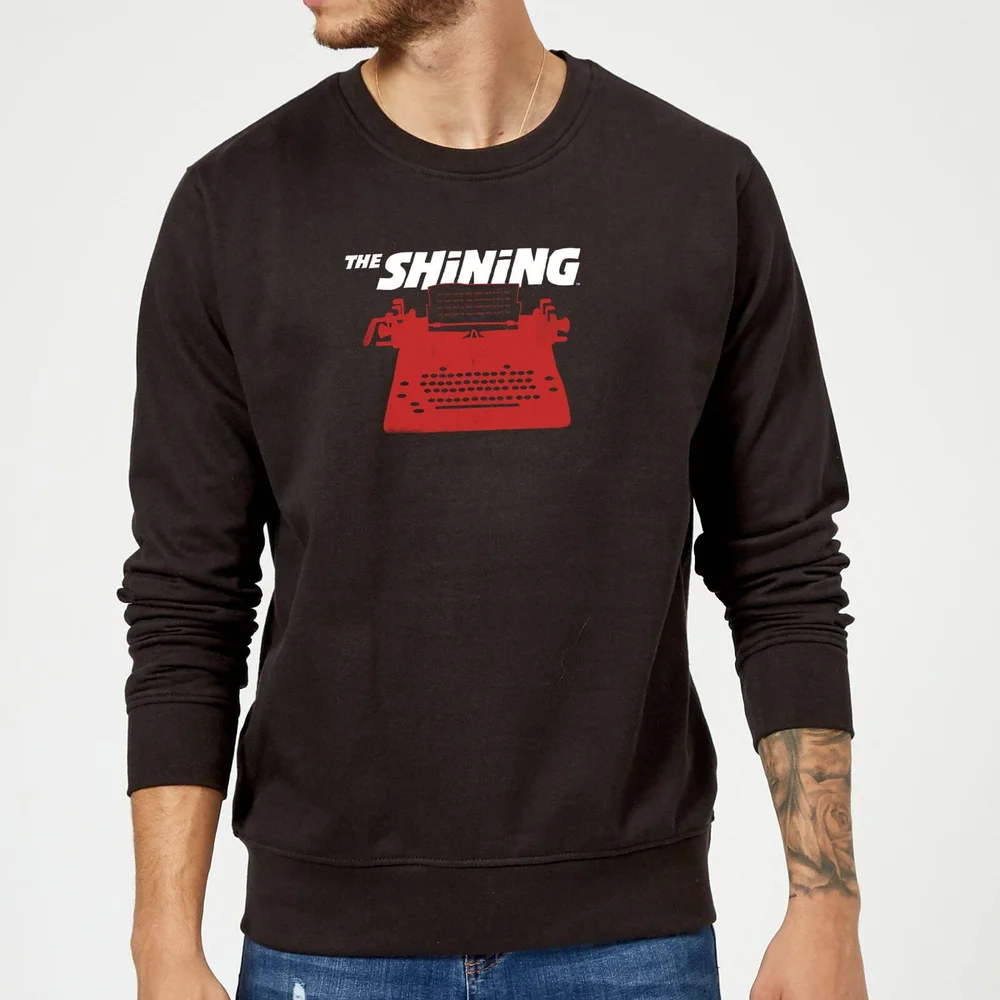 The Shining Red Typewriter Sweatshirt - Black - S - Black Image 1