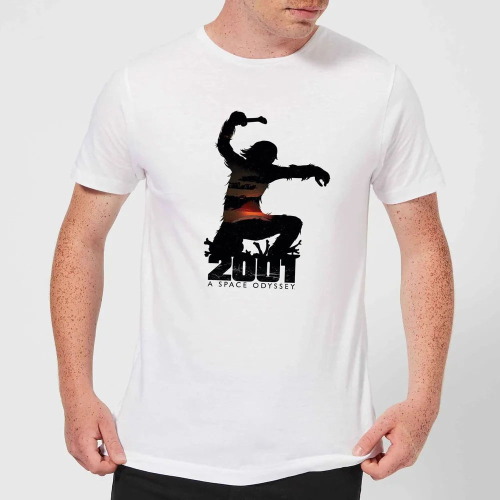 2001: A Space Odyssey Ape Logo Men's T-Shirt - White - S Image 1