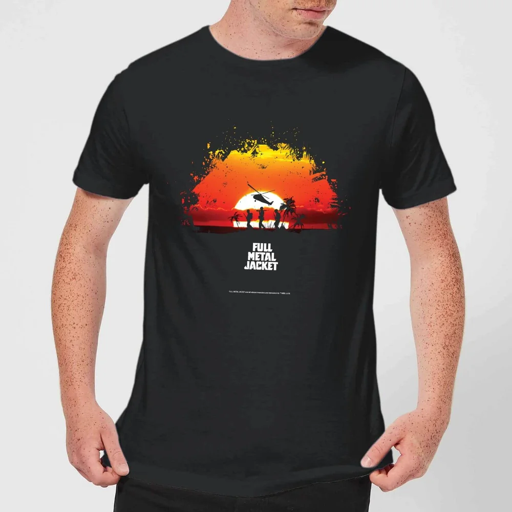 Full Metal Jacket Sunset Men's T-Shirt - Black - S Image 1