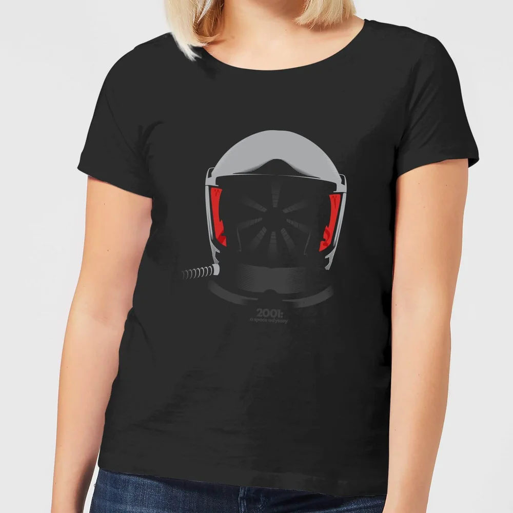 2001: A Space Odyssey Space Suit Helmet Women's T-Shirt - Black - S - Black Image 1