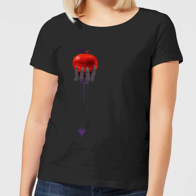 Magic The Gathering Throne of Eldraine Gifted Apple Women's T-Shirt - Black