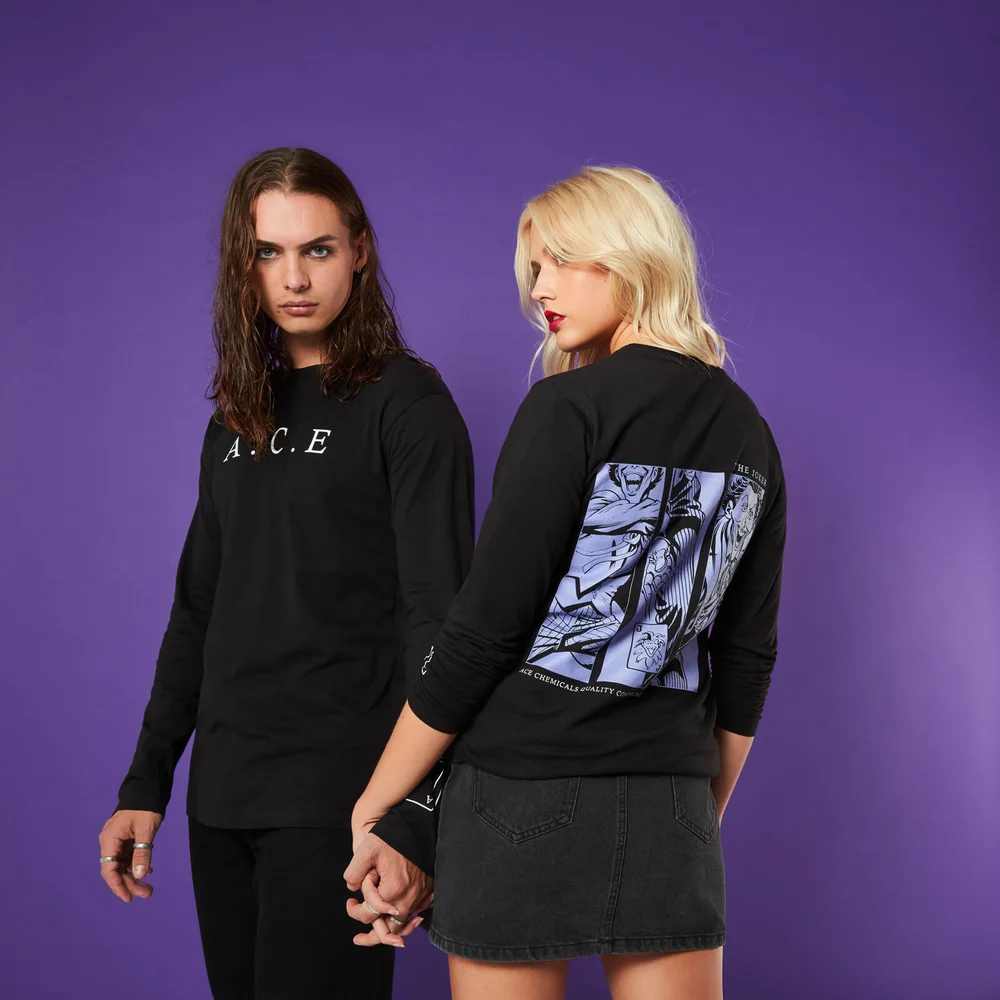 A.C.E Up My Sleeve Unisex Long Sleeve T-Shirt - Black - S Image 1