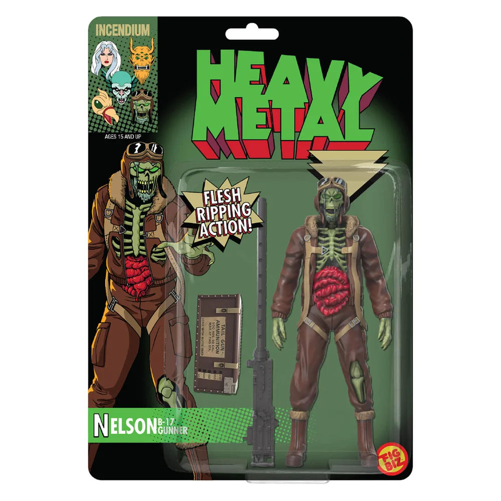 FigBiz Heavy Metal Nelson the B-17 Tailgunner Action Figure Image 1