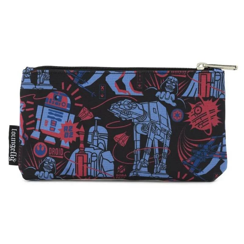 Loungefly Star Wars Empire 40Th Square Nylon Pouch Image 1