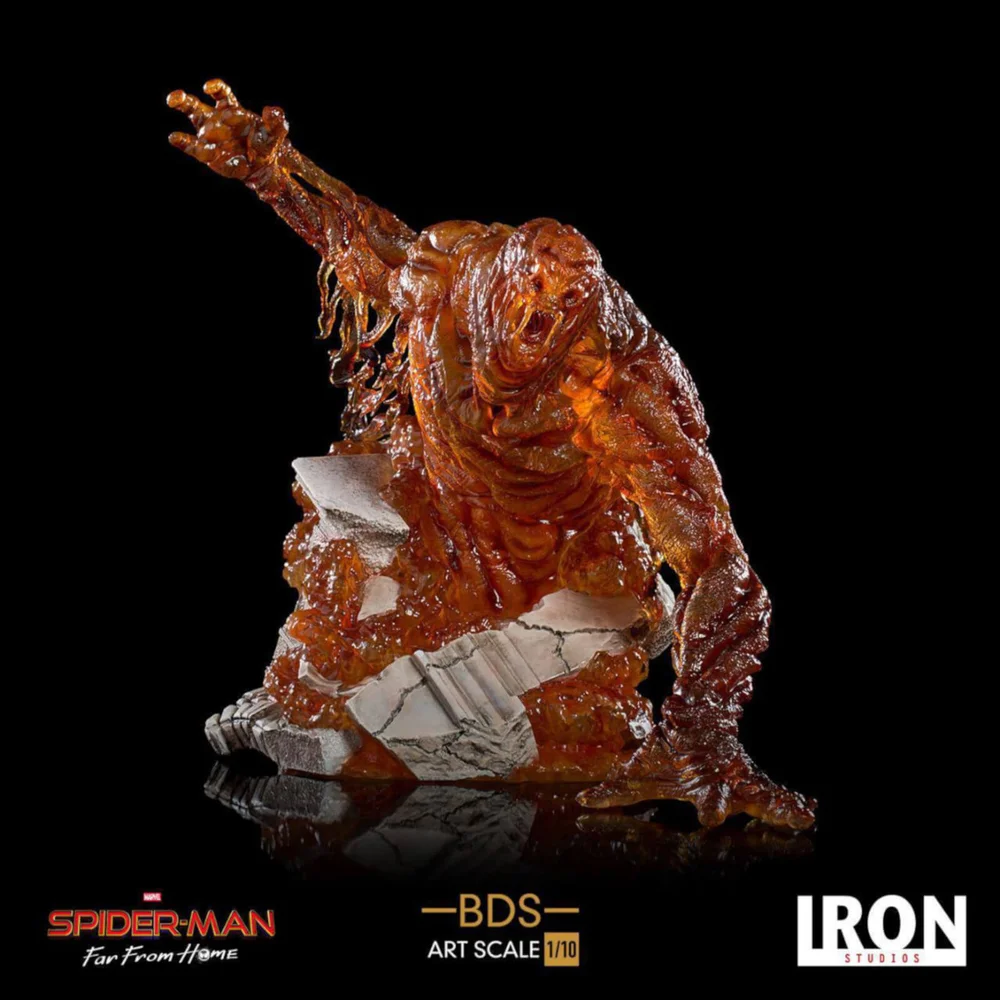 Iron Studios Marvel Spider-Man: Far From Home BDS Art Scale Deluxe Statue 1/10 Molten Man Image 1