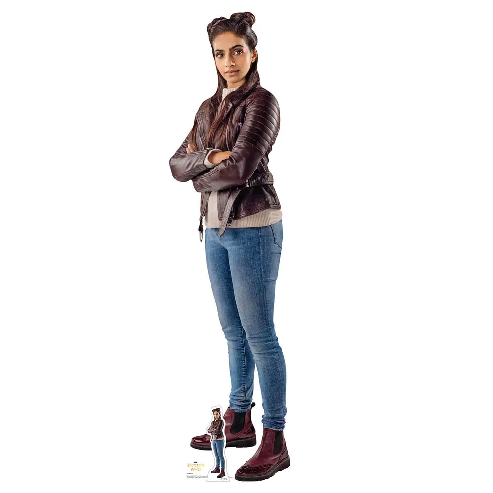 Mandip Gill (Yasmin) Doctor Who Life Size Cut-Out Image 1