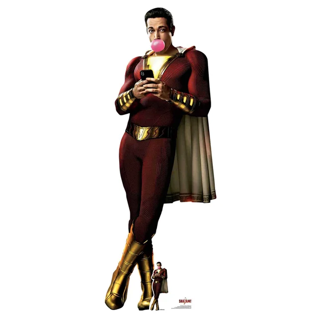 Shazam Bubblegum (Zachary Levi) Life Size Cut-Out