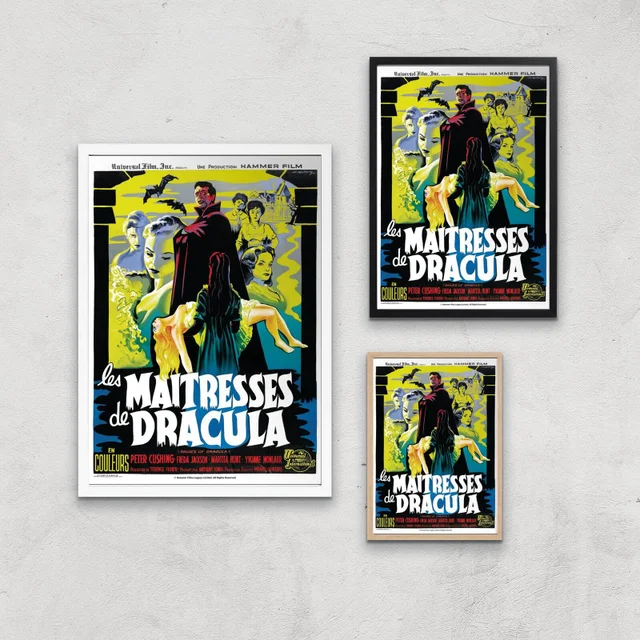 Les Maitresses De Dracula Giclee Art Print