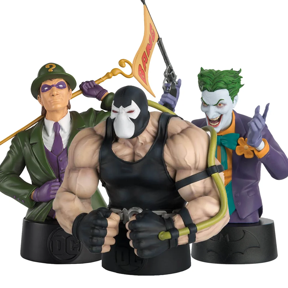 Ultimate Mystery 3-Pack Bust - Best of DC Comics Villains Image 1