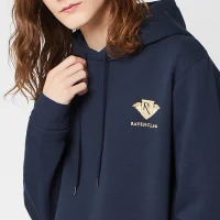 Harry Potter Ravenclaw Unisex Embroidered Hoodie - Navy - undefined undefined