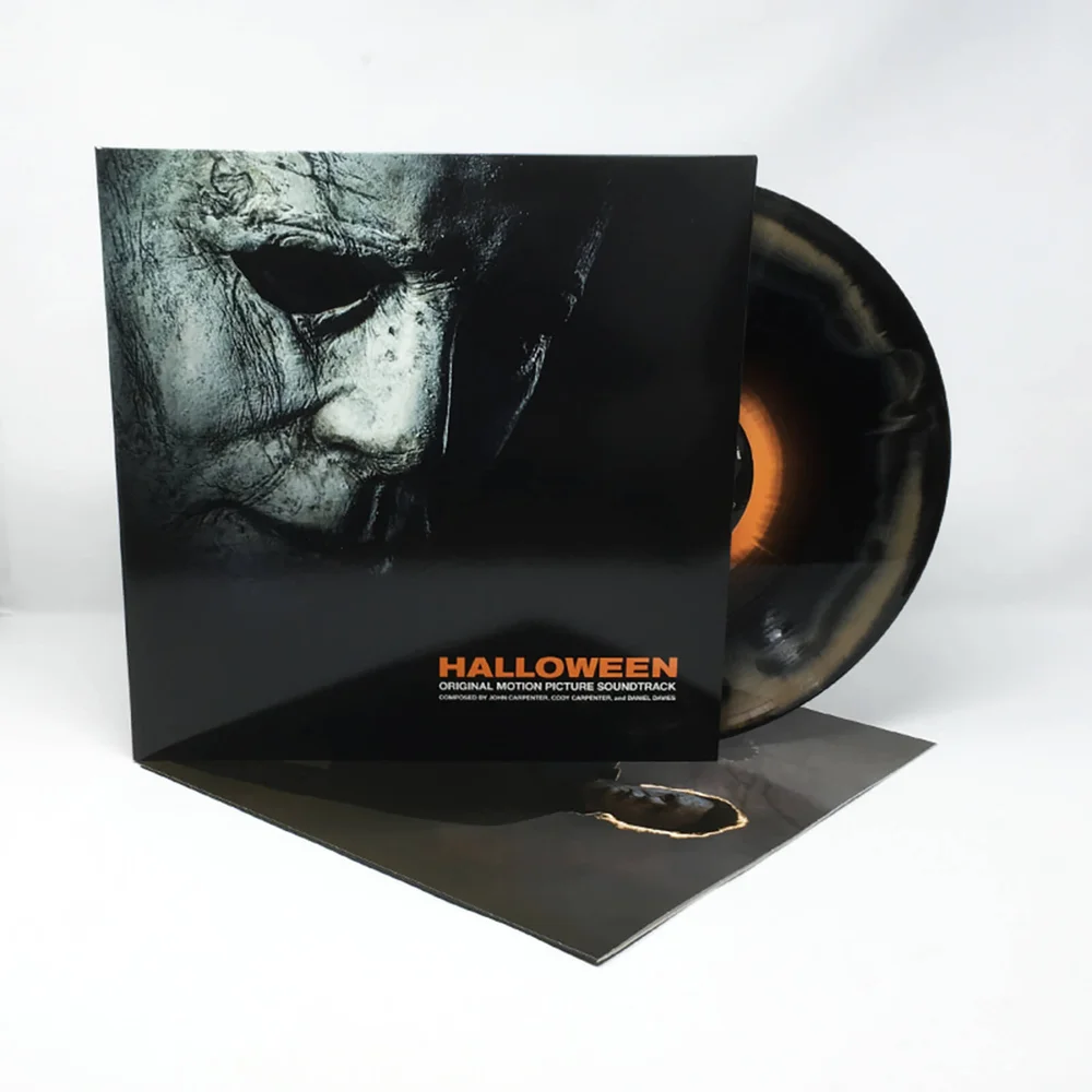 Halloween OST Orange and Black Starburst Colour Vinyl Image 1