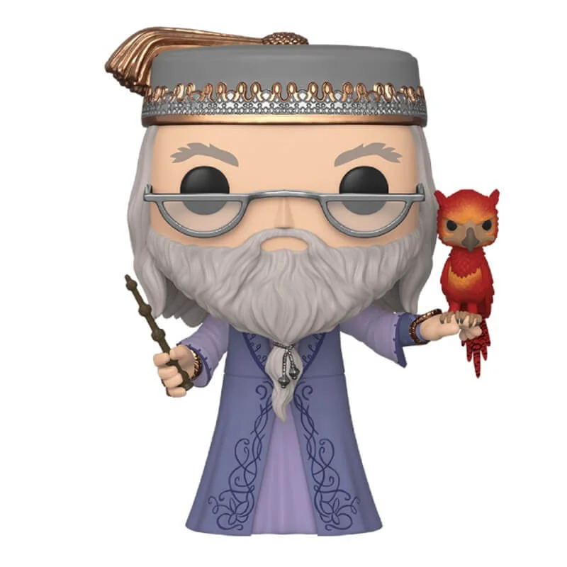 Harry Potter Dumbledore with Fawkes 10-Inch Pop! Vinyl Figure Image 1