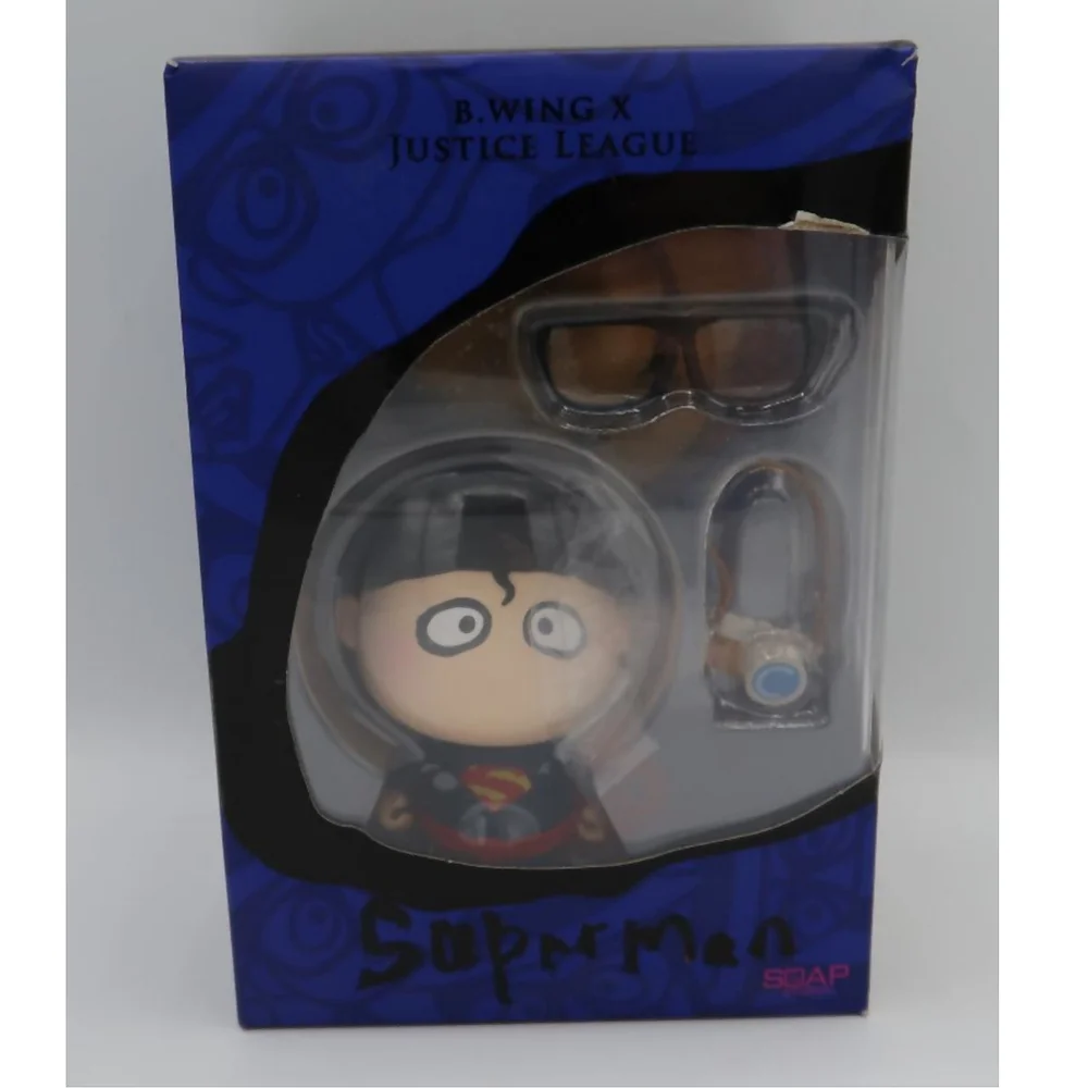 Soap Studios B.Wing X Justice League Superman 4" Collectable Figure - Zavvi UK Exclusive Image 1