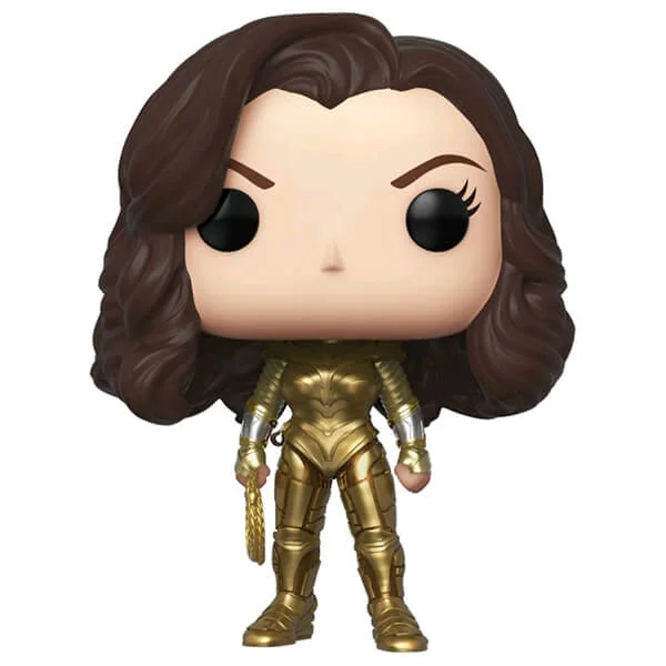 DC Comics Wonder Woman with Golden Armour and No Wings EXC Pop! Vinyl Figure Image 1