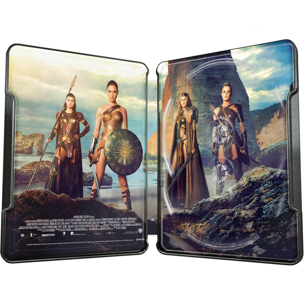 Wonder Woman - 4K Ultra HD Zavvi Exclusive Steelbook (Includes 2D Blu-ray) Image 1