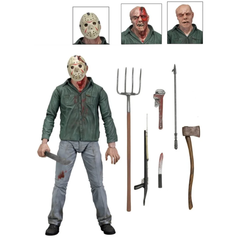 NECA Friday the 13th - 7" Action Figure - Ultimate Part 3 Jason Image 1