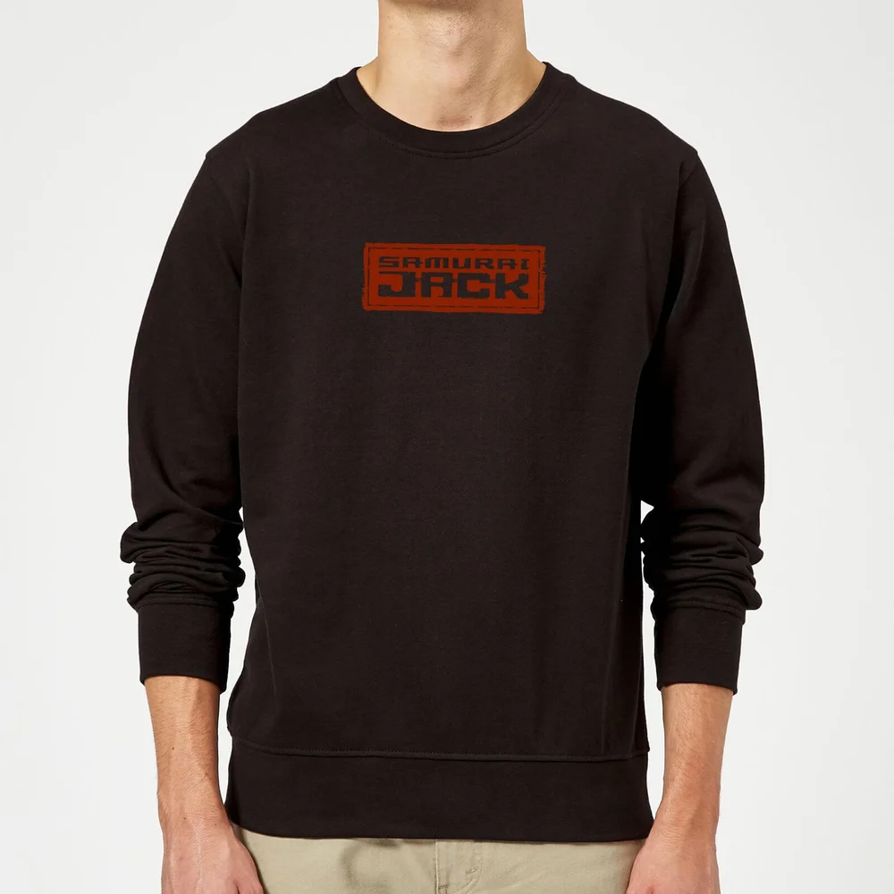 Samurai Jack Classic Logo Sweatshirt - Black - S Image 1