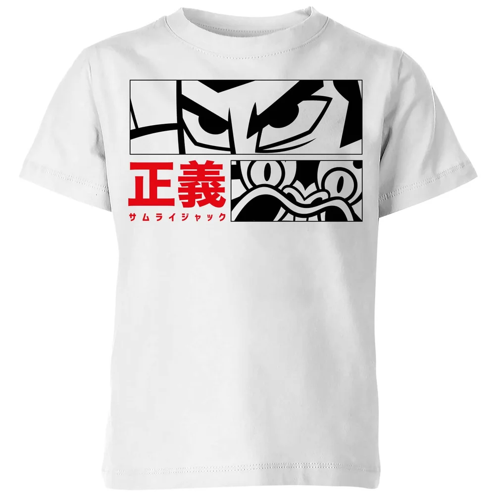 Samurai Jack Arch Nemesis Kids' T-Shirt - White - 3-4 Years Image 1