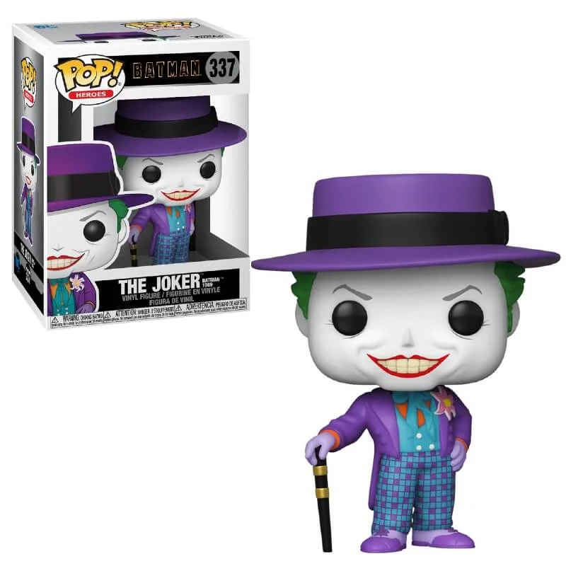 DC Comics Batman 1989 Joker with Hat Funko Pop! Vinyl Image 1