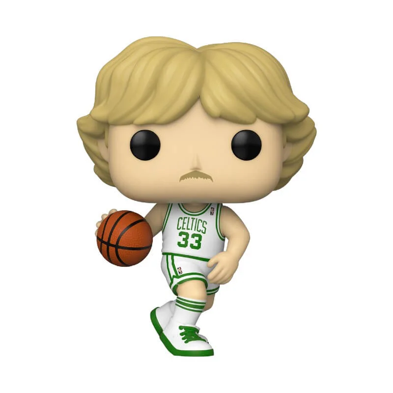 NBA Legends Larry Bird Celtics Home Jersey Pop! Vinyl Figure Image 1