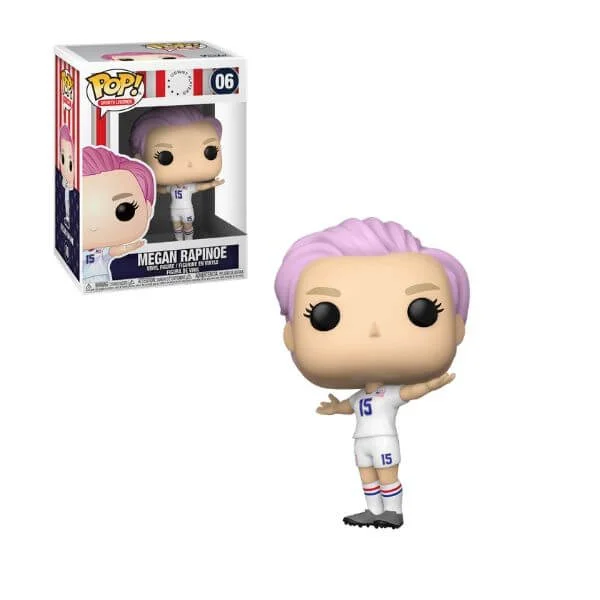 US Women's National Team Megan Rapinoe Pop! Vinyl Figure Image 1