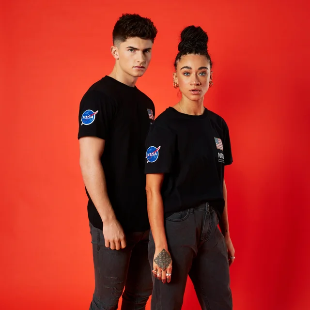 NASA Base Camp Unisex T-Shirt - Black