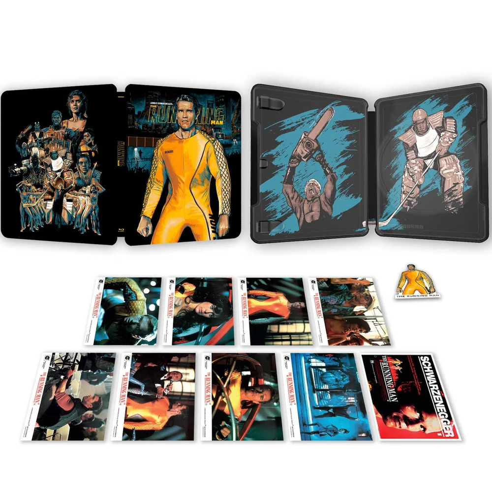The Running Man – Zavvi Exclusive Collector’s Edition Steelbook Image 1