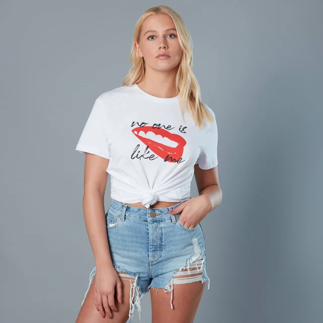 No One Is Like Me Unisex Birds of Prey T-Shirt - White