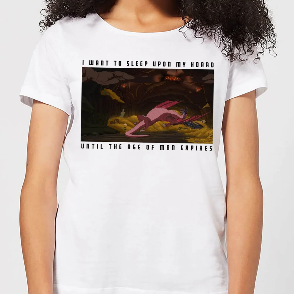 Rick and Morty I Want To Sleep Upon My Hoard Women's T-Shirt - White - S Image 1