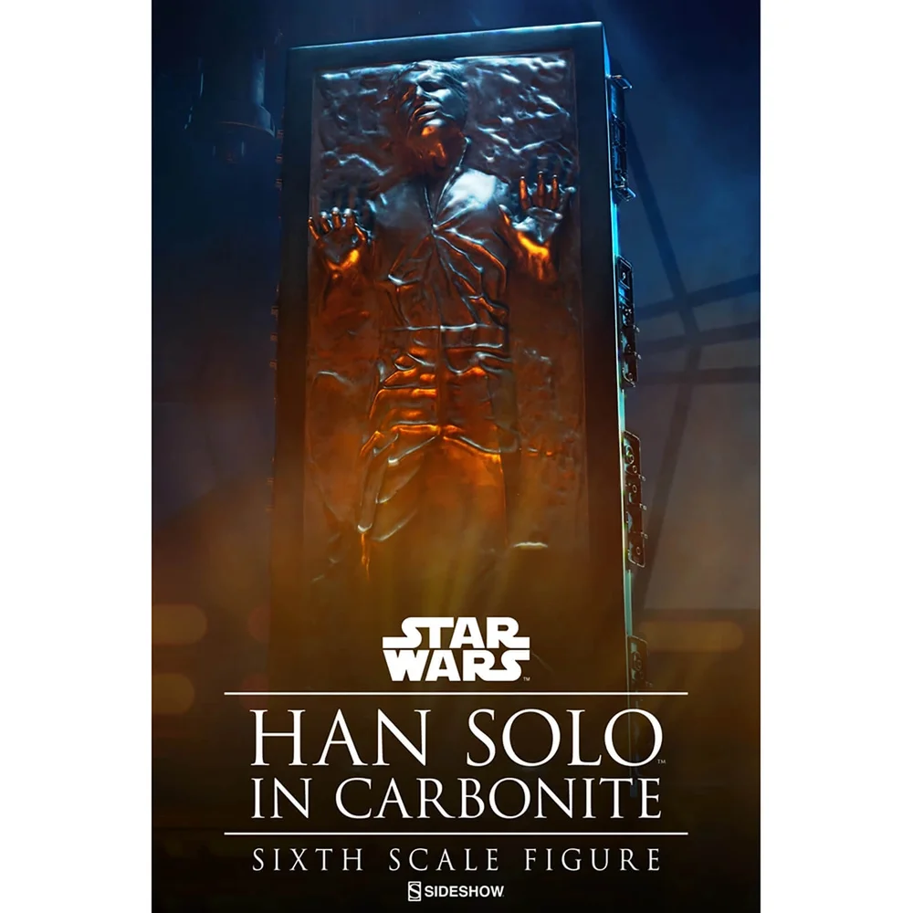 Sideshow Collectibles Star Wars The Empire Strikes Back Han Solo In Carbonite 1:6 Scale Figure Image 1