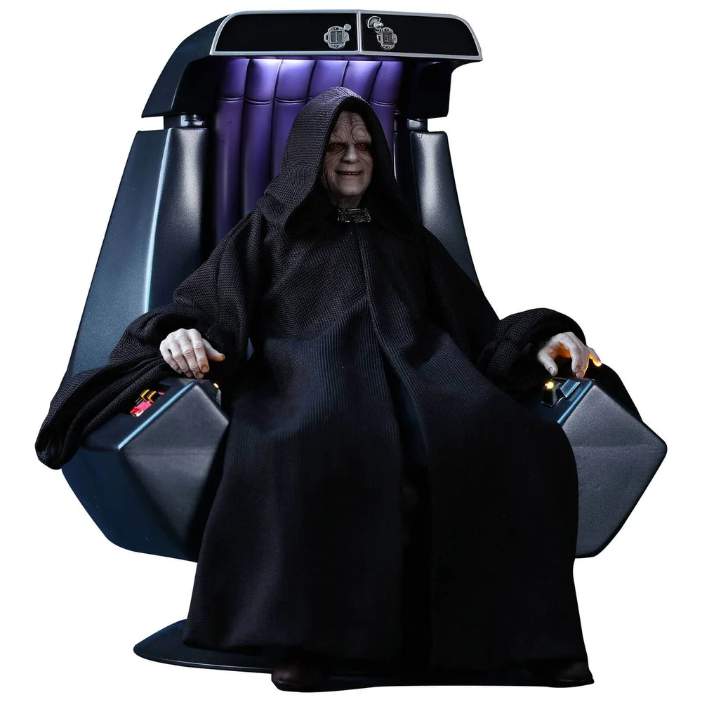 Hot Toys Star Wars Episode VI Movie Masterpiece Action Figure 1/6 Emperor Palpatine Deluxe Version 29 cm Image 1