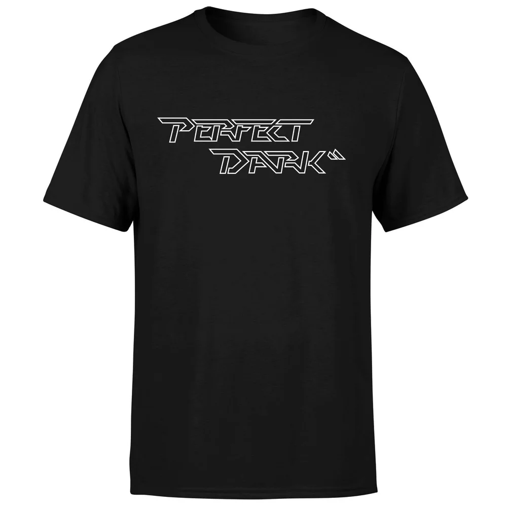 Perfect Dark Logo T-Shirt - Black - S Image 1