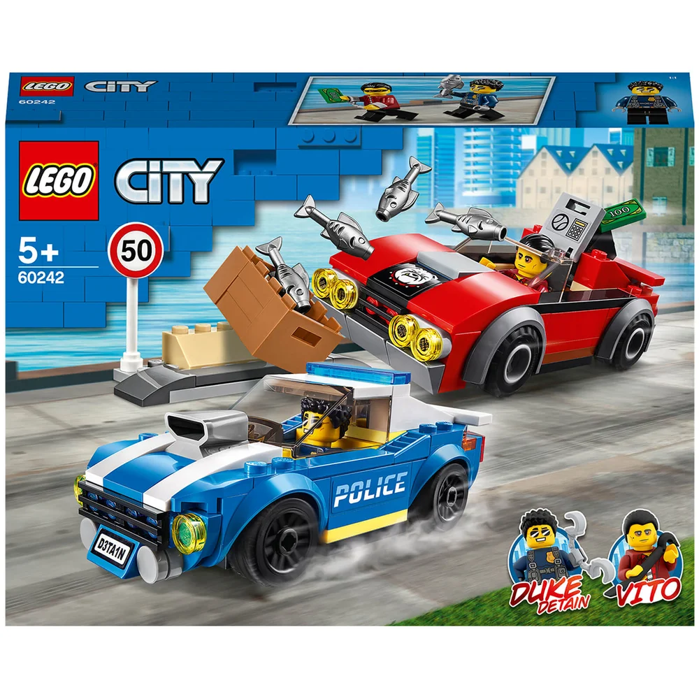 LEGO City: Police Highway Arrest Cars Toy Set (60242) Image 1