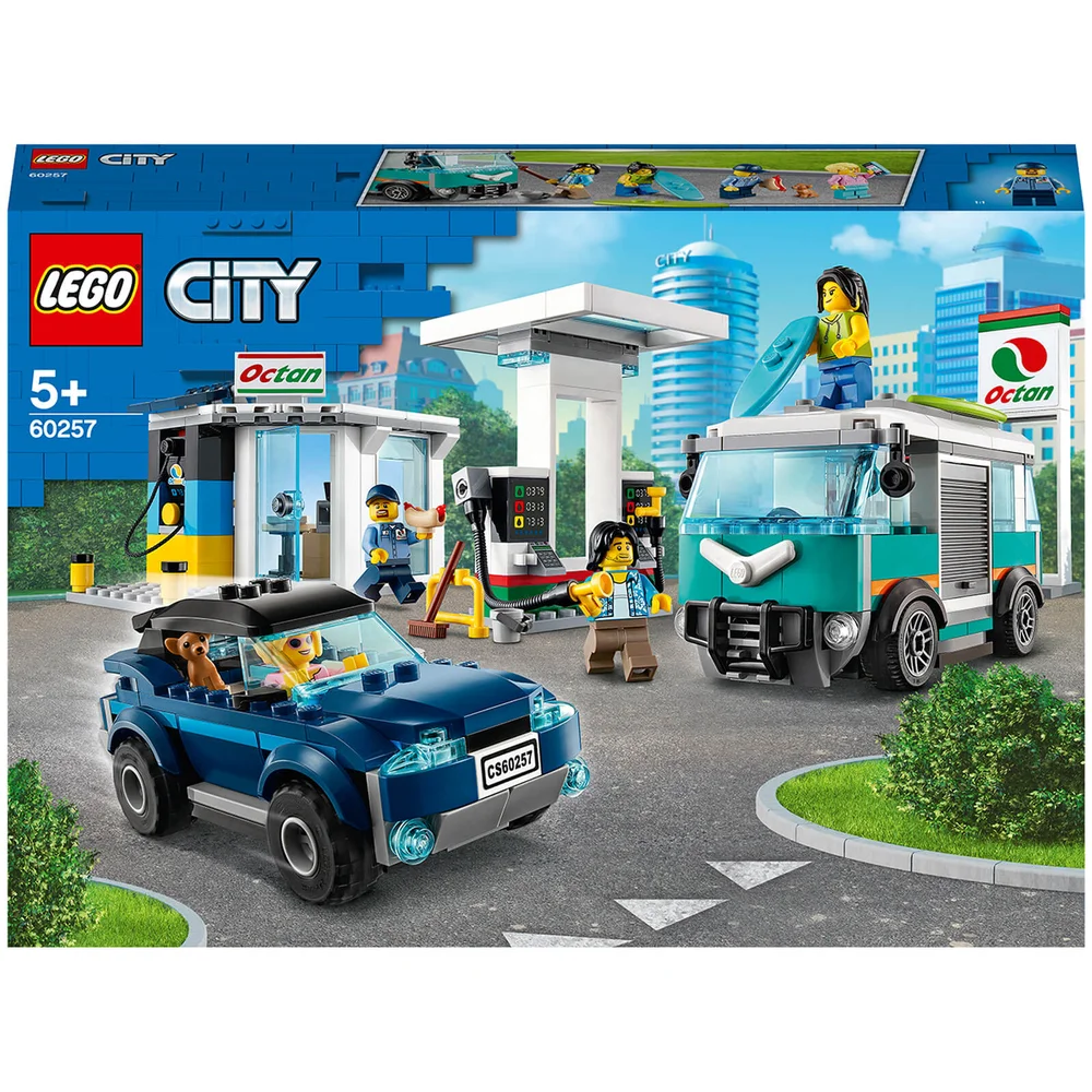 LEGO City: Nitro Wheels Service Station Building Set (60257) Image 1