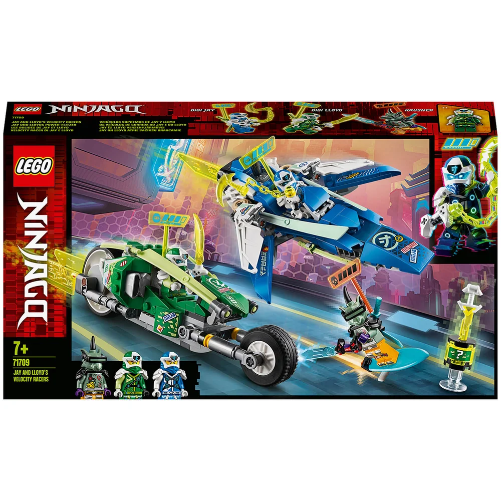 LEGO NINJAGO: Jay and Lloyd's Velocity Racers Set (71709) Image 1