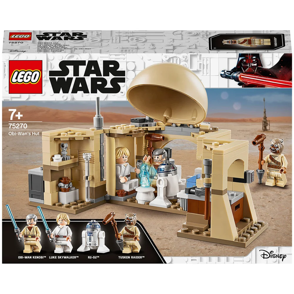 LEGO Star Wars: Obi-Wan’s Hut A New Hope Movie Playset (75270) Image 1