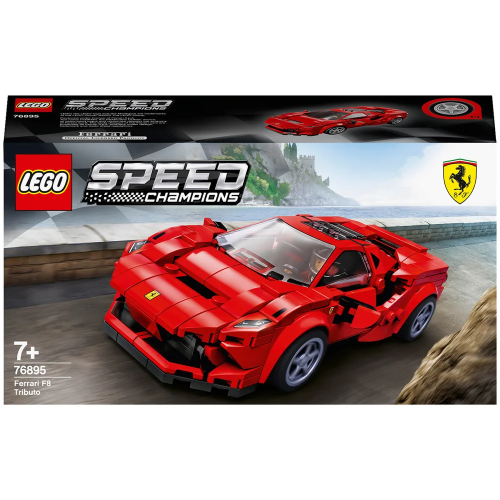 LEGO Speed Champions: Ferrari F8 Tributo Car Set (76895) Image 1