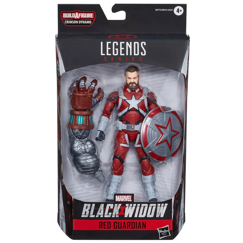 Hasbro Marvel Black Widow Legends Series Red Guardian Action Figure Image 1