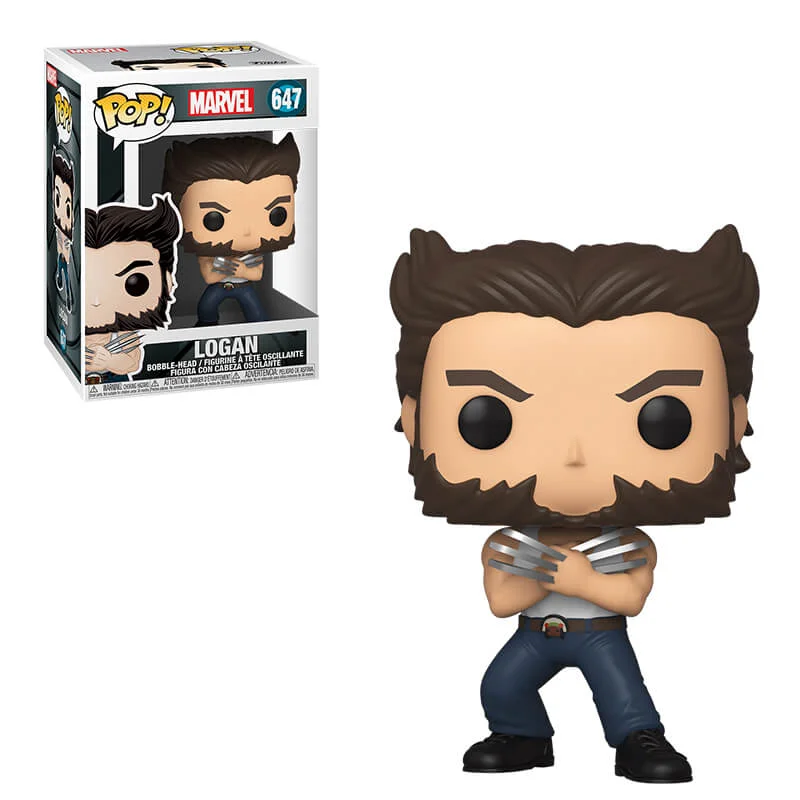 Marvel X-Men 20th Wolverine In Tanktop Pop! Vinyl Figure Image 1