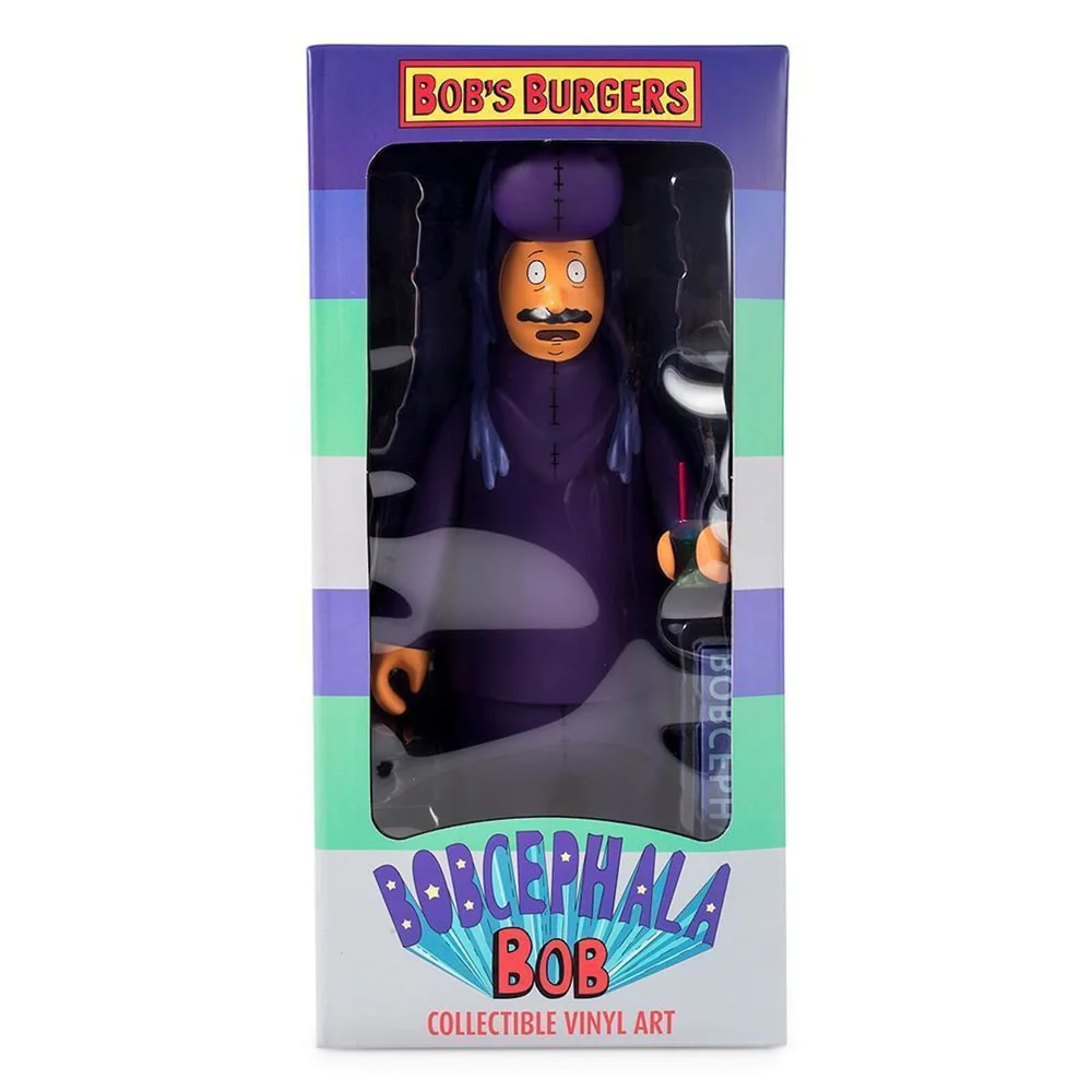Kidrobot Bob's Burgers Bobcephala Medium Vinyl Figure Image 1