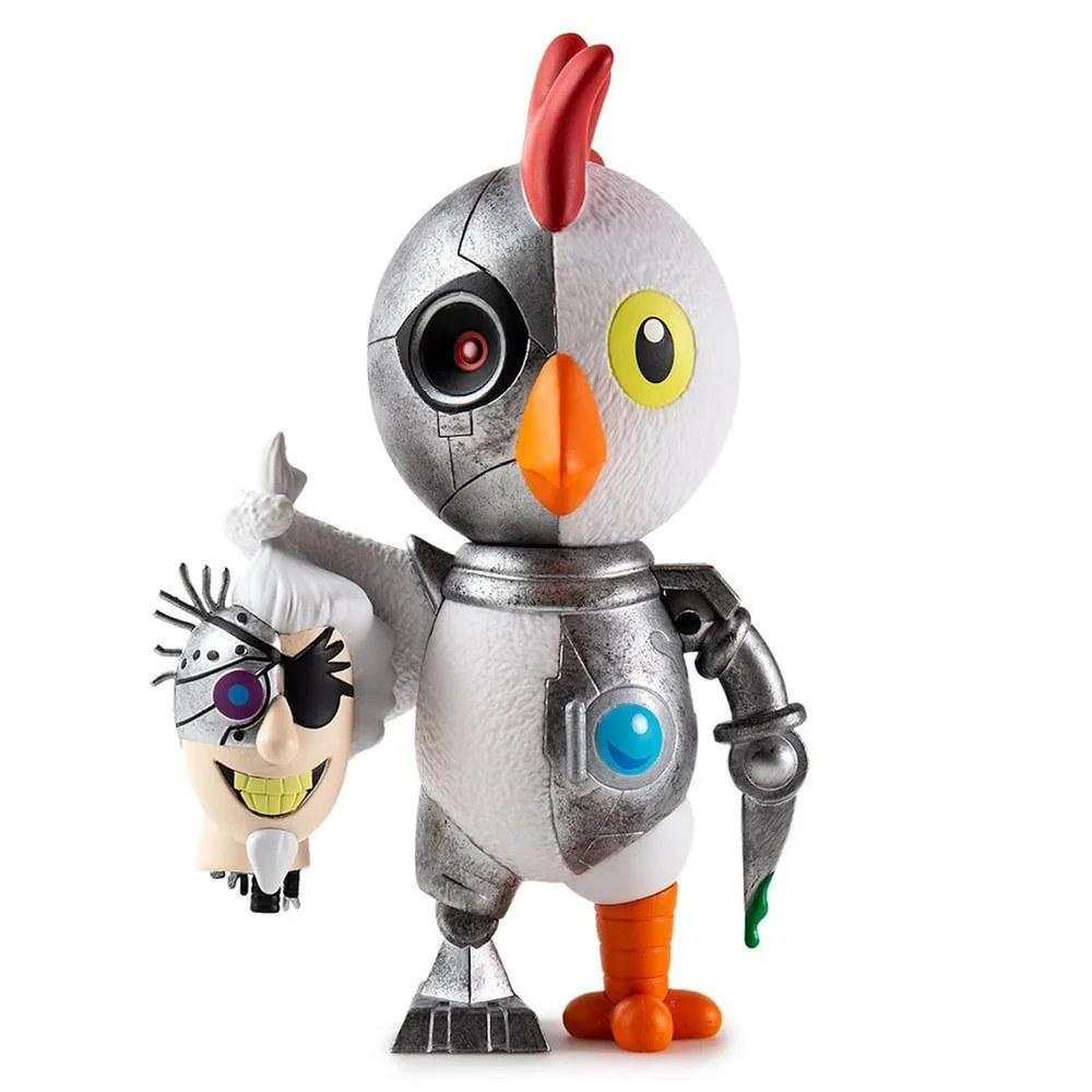 Kidrobot Adult Swim Robot Chicken Medium Vinyl Figure Image 1