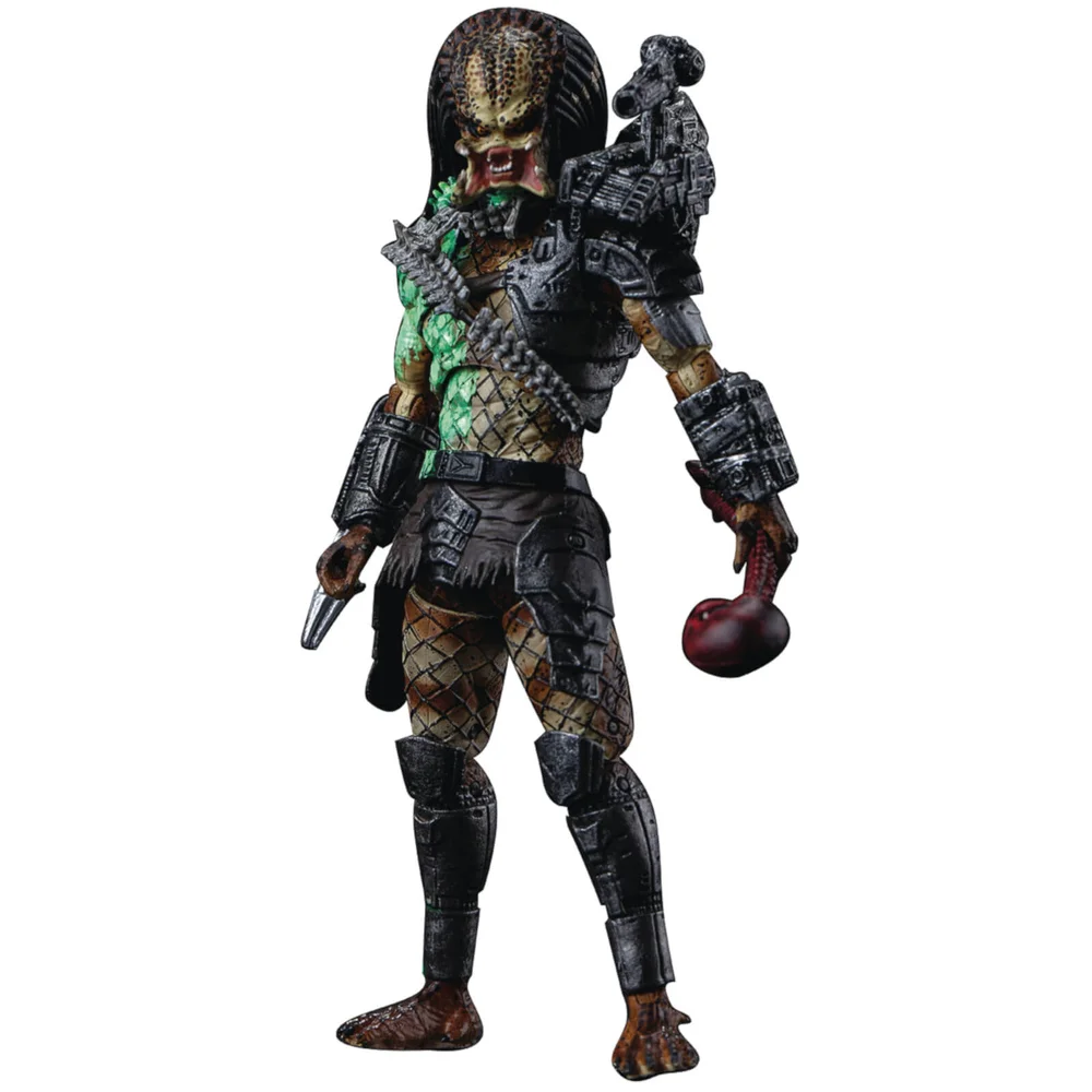HIYA Toys Predator Exquisite Mini 1/18 Scale Figure - Battle Damage Jungle Predator Image 1