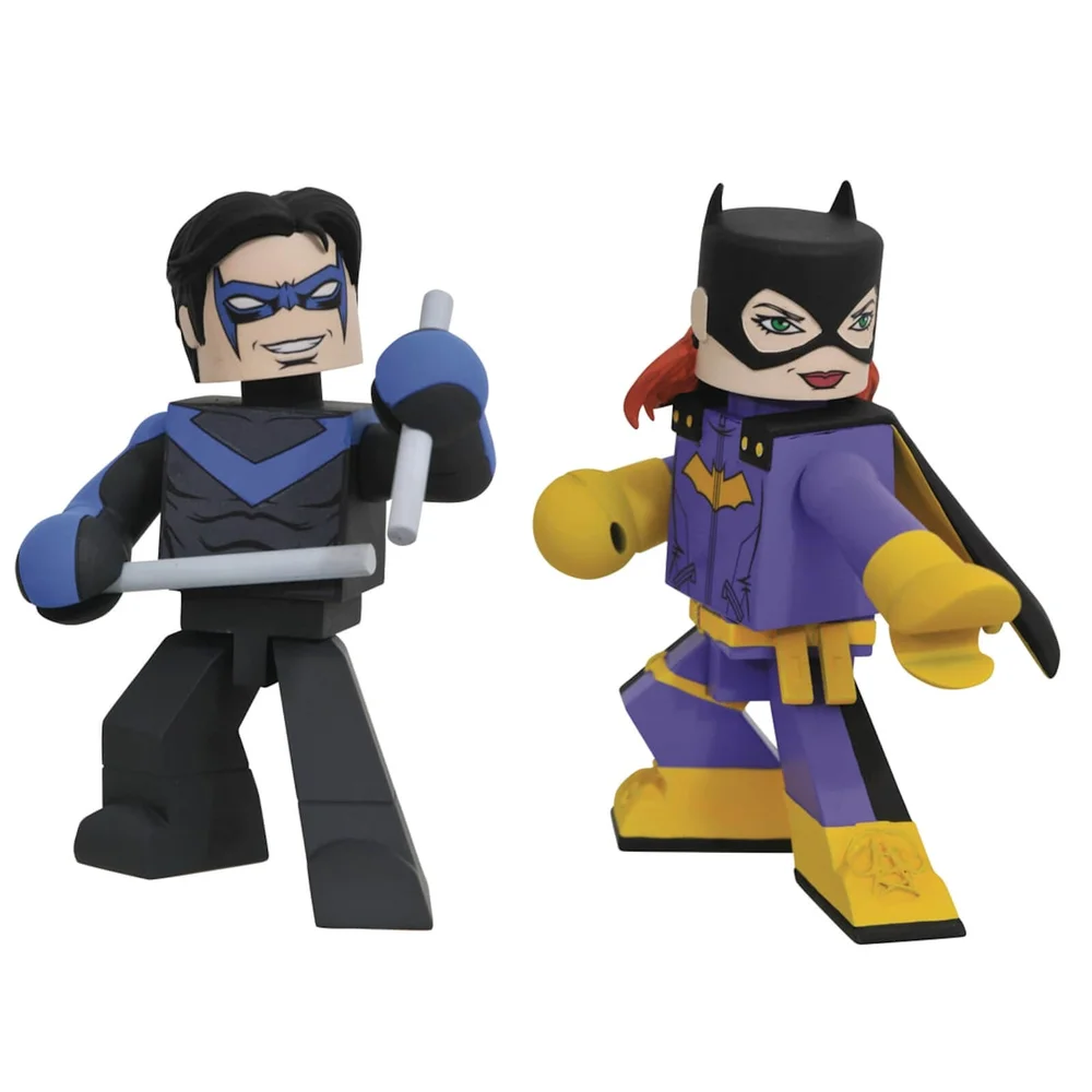 Diamond Select DC Comics Vinimate 2-Pack - Batgirl & Nightwing (Free Comic Book Day 2018 Exclusive) Image 1