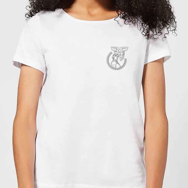 Magic: The Gathering Theros: Beyond Death Elspeth Mask Square Women's T-Shirt - White